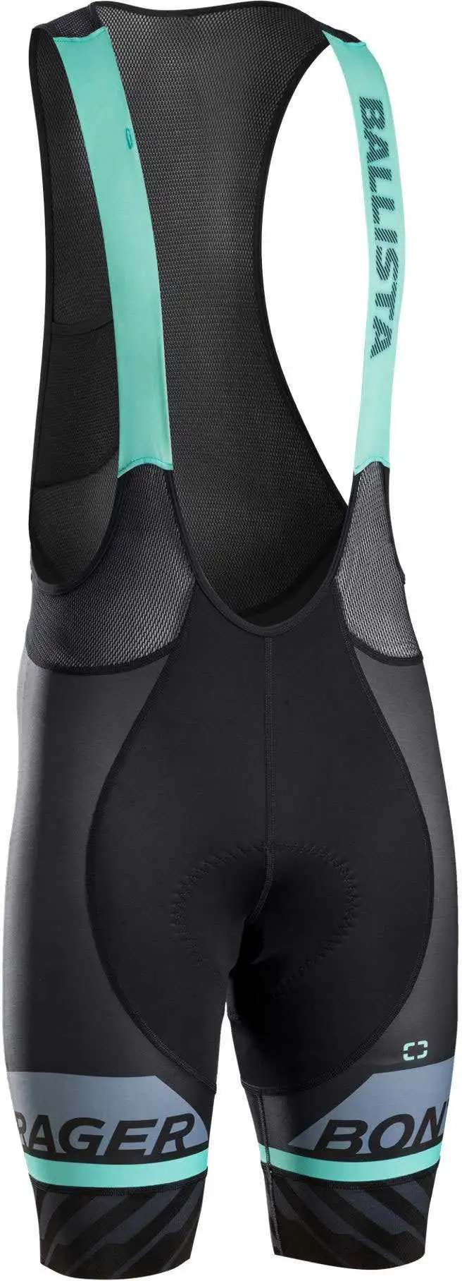 Bib Shorts Bontrager Ballista svart/grön