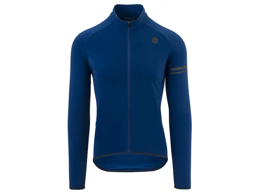 AGU Essential Thermo cykeltröja långa ärmar blå