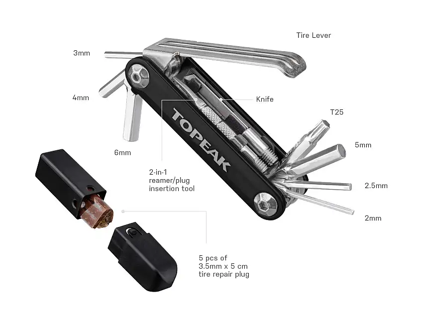 Multiverktyg Topeak Ninja Master+ Toolbox T11