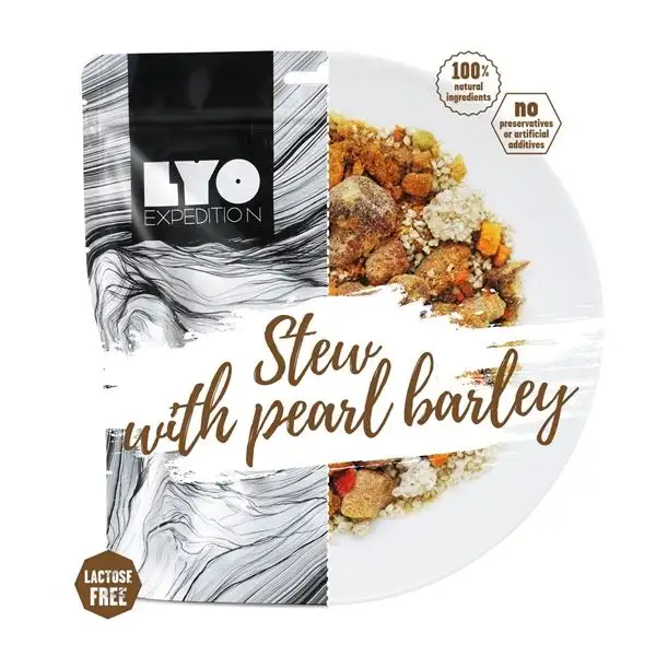 Lyofood Pork Stew With Pearl Barley
