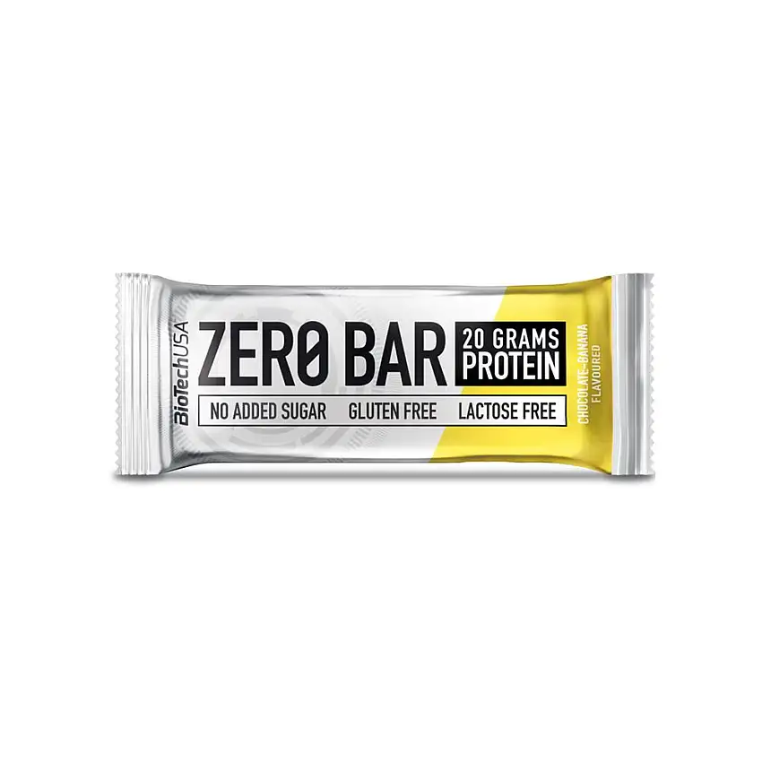 Biotech Zero Bar Chocolate Banana 50g