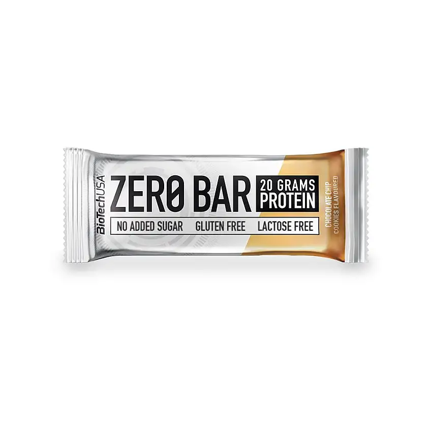 Biotech Zero Bar Chocolate Chip Cookies 50g