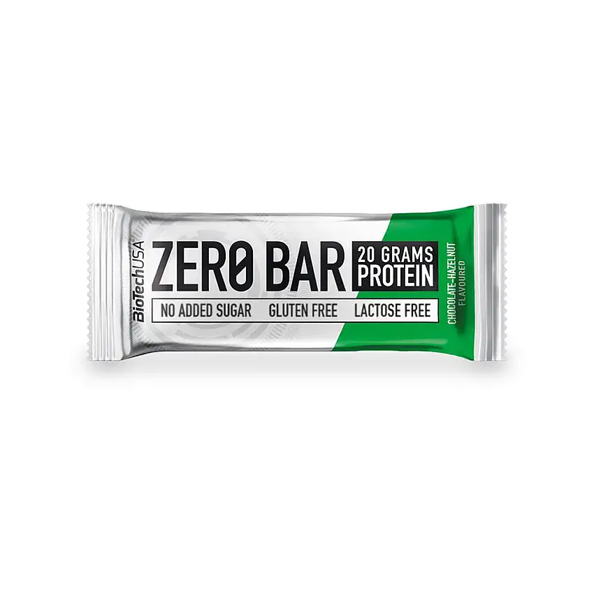 Biotech Zero Bar Chocolate Hazelnut 50g