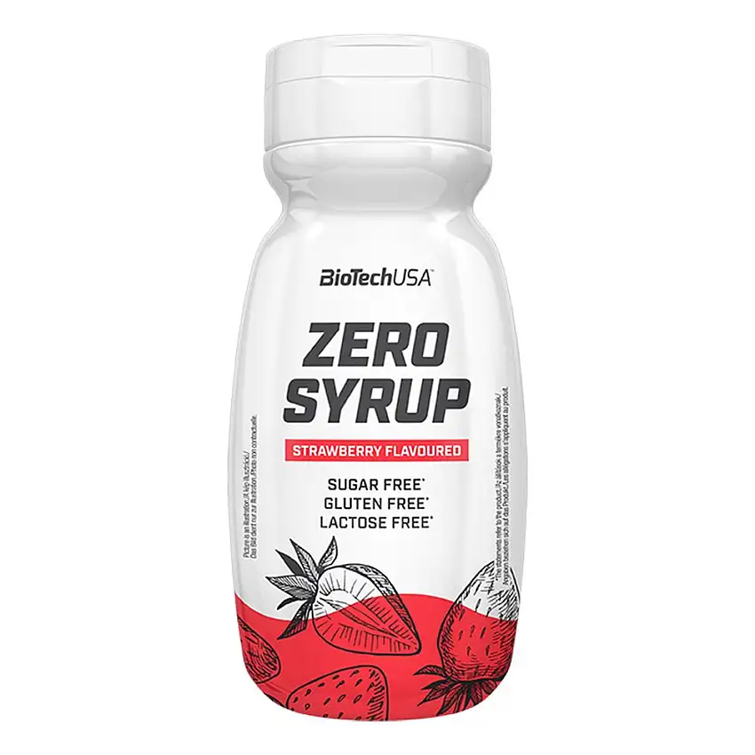 Sås Biotechusa Zero Syrup Strawberry