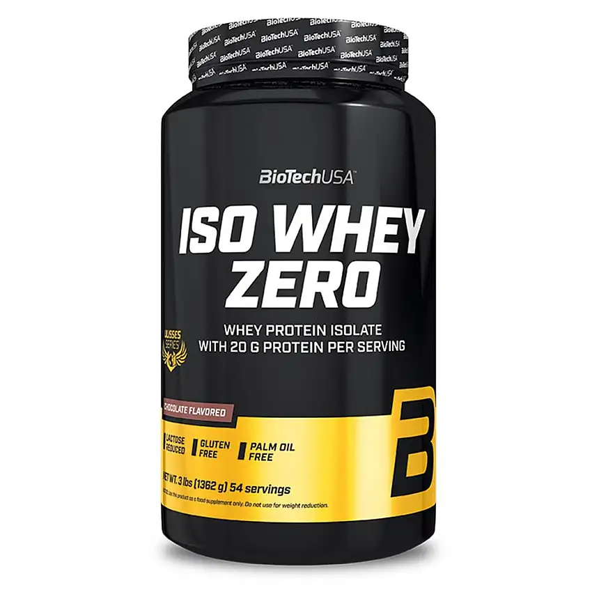 Proteinpulver Biotechusa Ulissesiso Whey Zero V2 Cookies Cream
