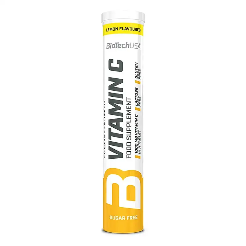 Vitaminer Biotechusa Vitamin C Effervescent Apelsin