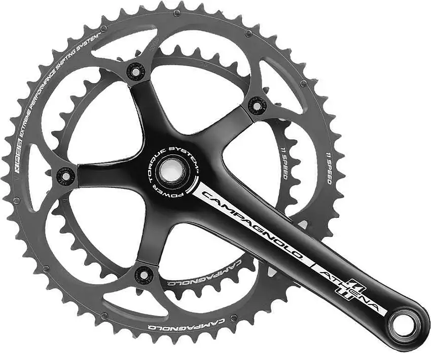 Vevparti Campagnolo Athena Power-Torque 2 x 11 växlar 39/53T 172.5 mm svart