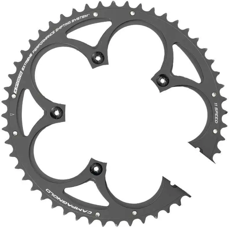 Drev Campagnolo Athena 135 bcd 2 x 11 växlar 53T svart