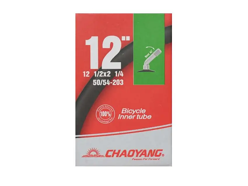 Chaoyang slang 12 1/2x2 1/4 med vinklad 42" autoventil