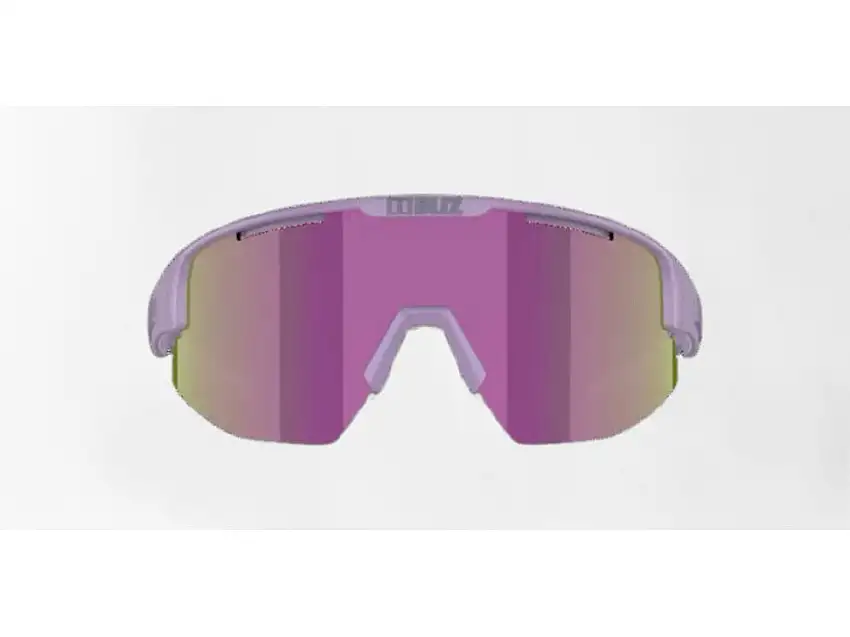 Bliz Matrix Small (33) cykelglasögon brown mirror/purple lens mat lilla