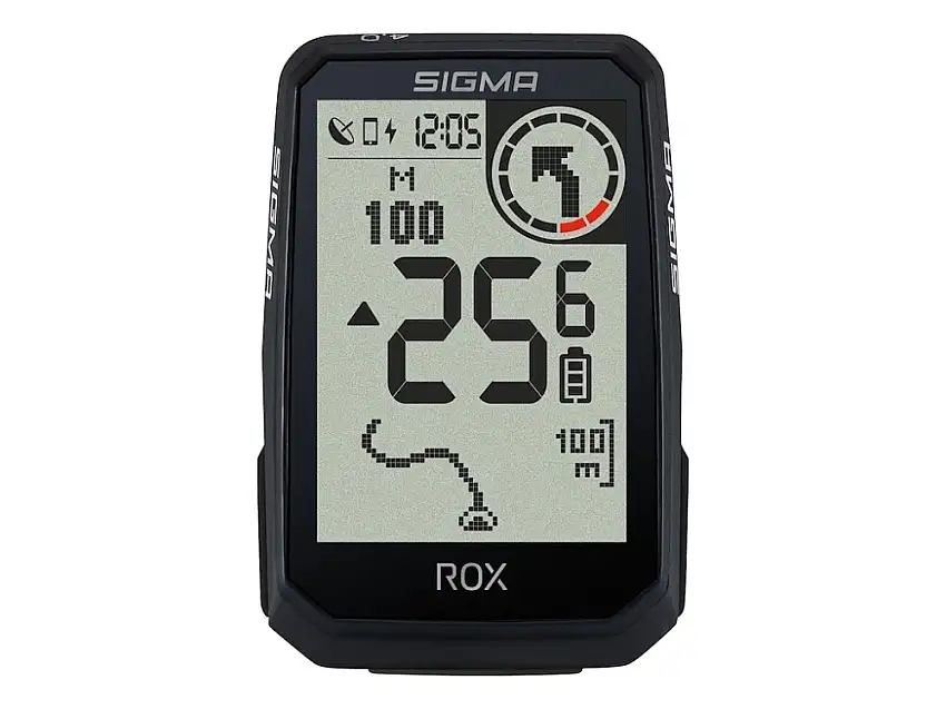 Sigma Rox 4.0 Endurance cykeldator med GPS svart