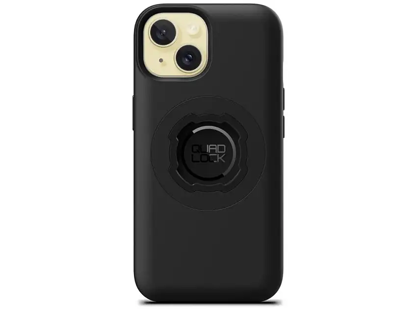 Quad Lock MAG cover case magnetisk för iPhone 15 S svart