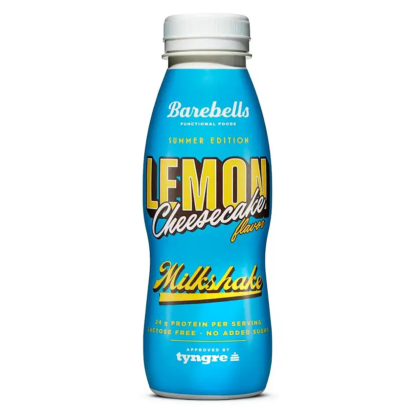 Proteindryck Barebells Milkshake Lemon Cheesecake