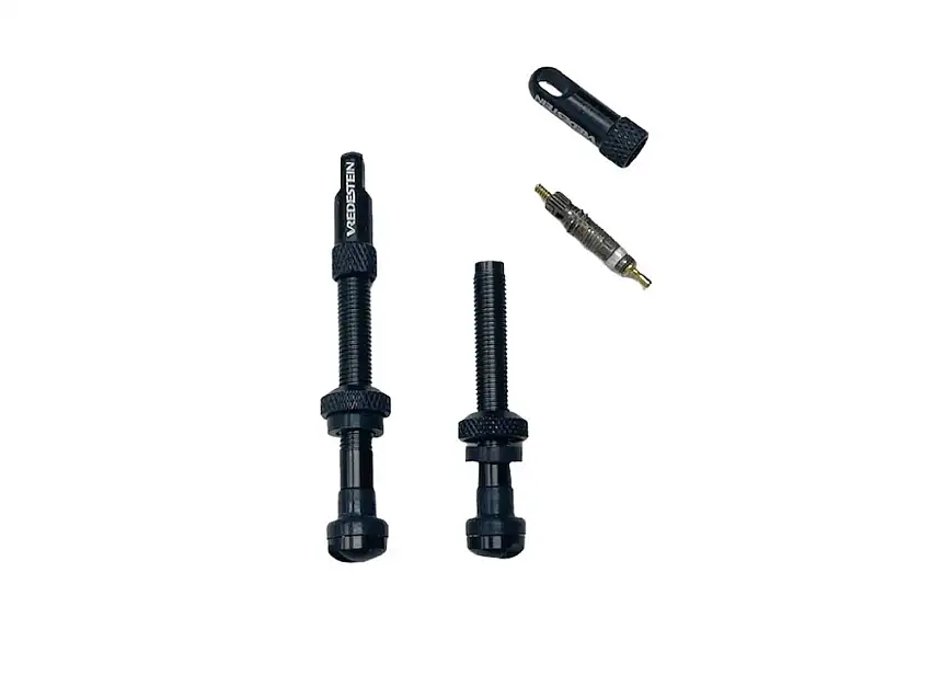 Vredestein Tubeless ventiler 50 mm svart 2 st.