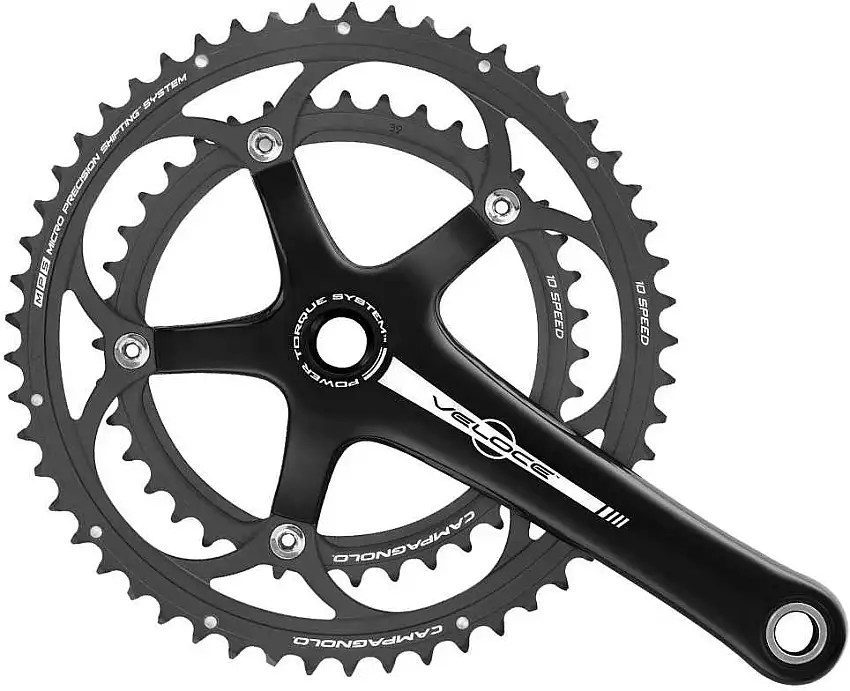 Vevparti Campagnolo Veloce Power-Torque svart 2 x 10 växlar 52/39T 170 mm