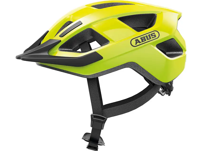 Abus Aduro 3.0 LED cykelhjälm signal yellow