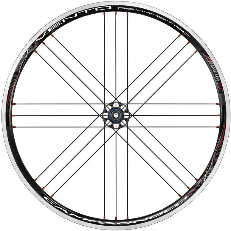 Hjulset Campagnolo Vento asymmetric G3 kanttråd Shimano/SRAM