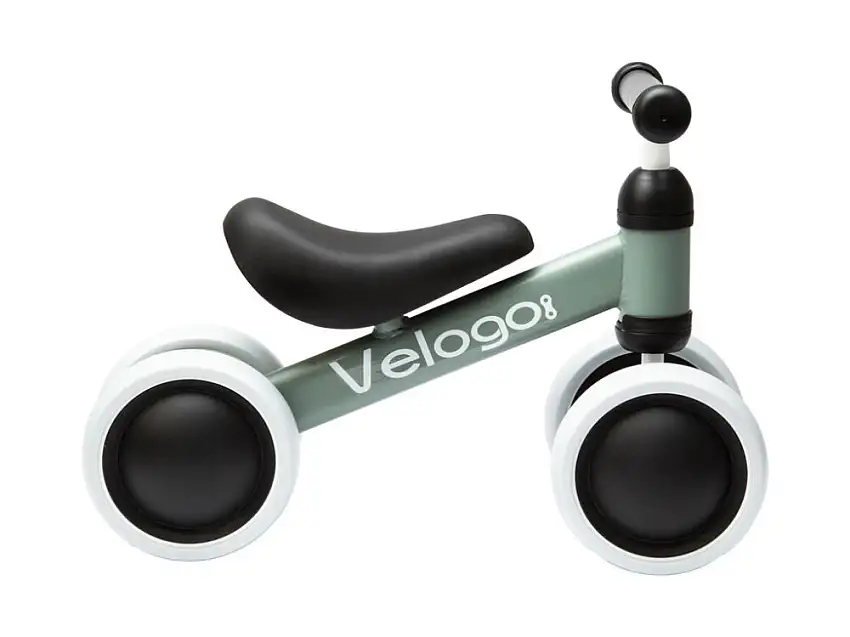 Velogo springcykel från 1 år 4 hjul mintgrön