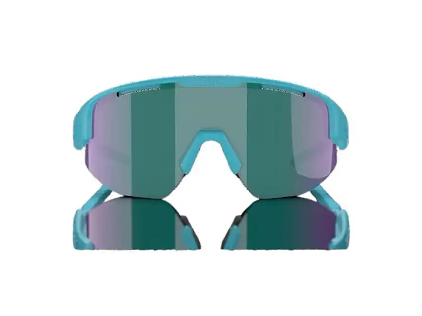 Bliz Matrix small cykelglasögon blue green lens matte turquoise