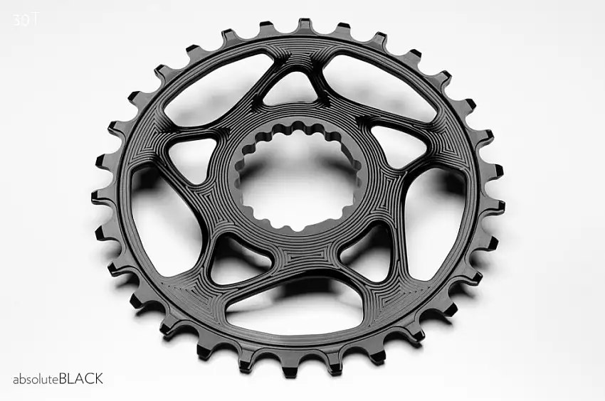 Absolute Black drev 28T till Cannondale vevparti