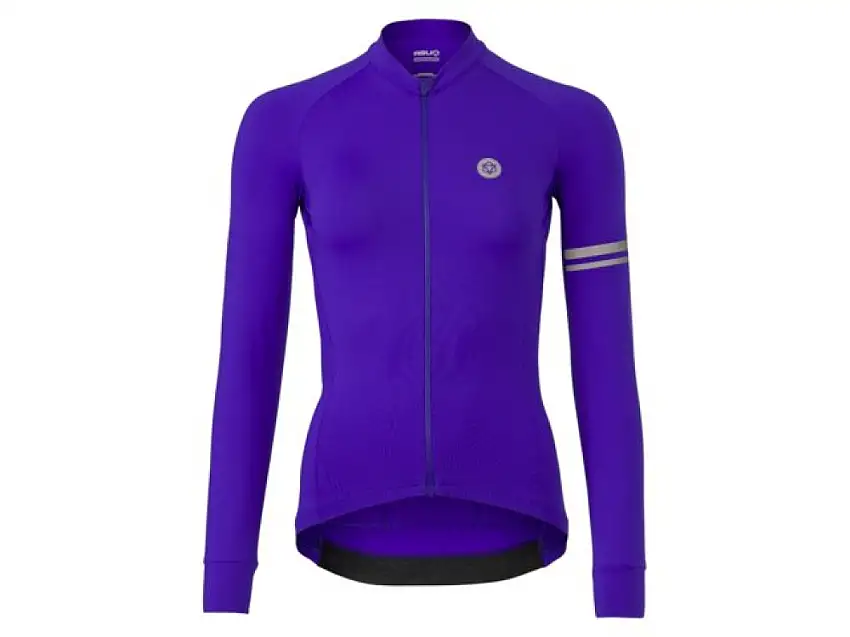 AGU Solid Performance långärmad cykeltröja violett dam