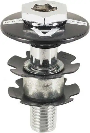 Täcklock + Stjärna Cane Creek BMX 1 1/8" svart