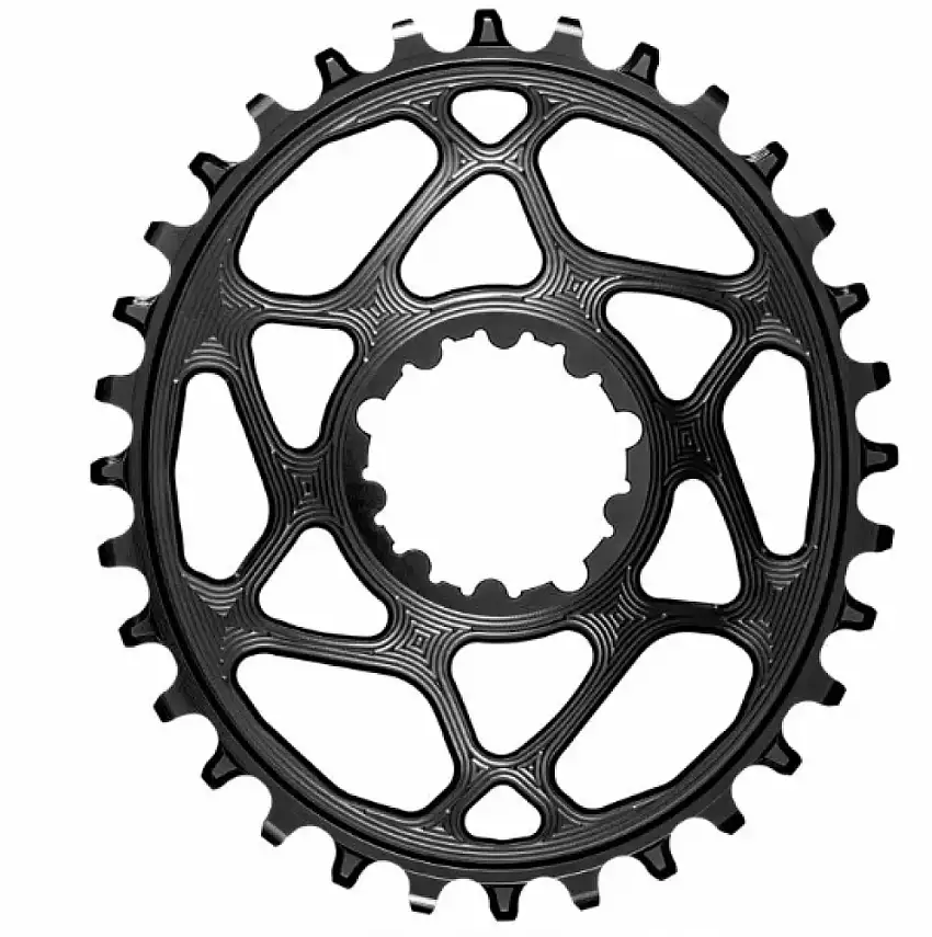 Absolute Black Drev Till SRAM Direct Mount Oval 32T Till Shimano 12 Speed kedjor