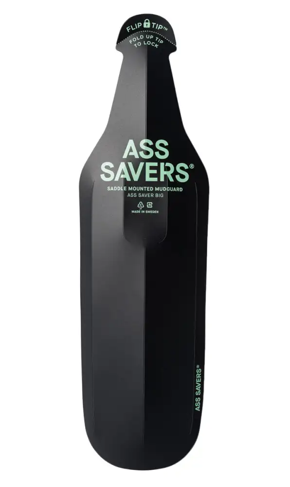Ass Savers bakskärm för montering under sadel bred