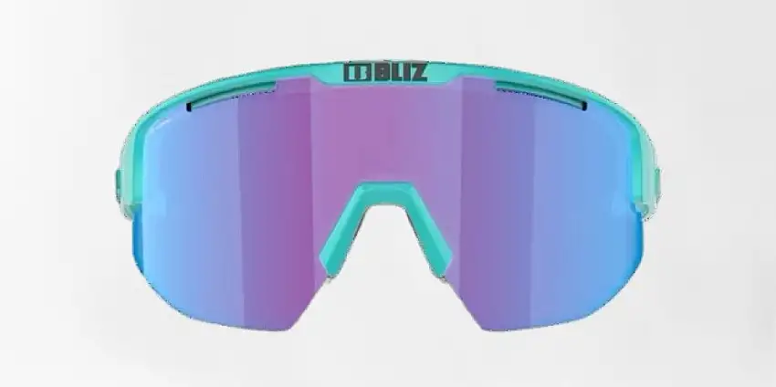Bliz Matrix Medium cykelglasögon blue multi lens matte turquoise