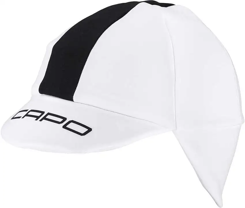 Cykelkeps Capo Thermo Roubaix Winter vit one-size