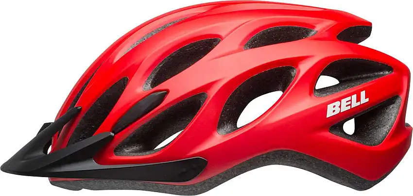 Cykelhjälm Bell Charger röd/svart