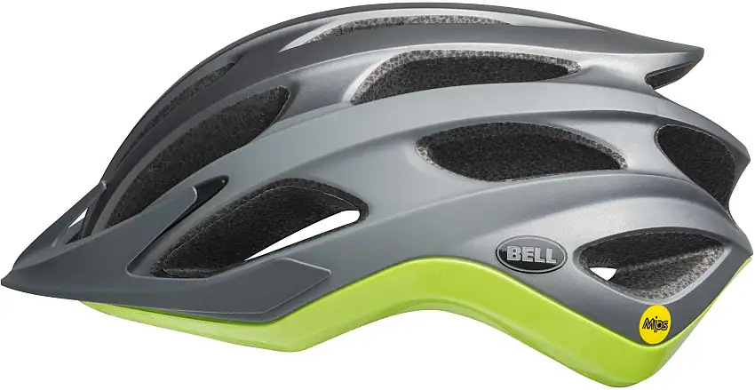 Cykelhjälm Bell Drifter MIPS grå/grön