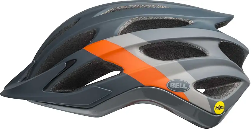 Cykelhjälm Bell Drifter MIPS grå/orange