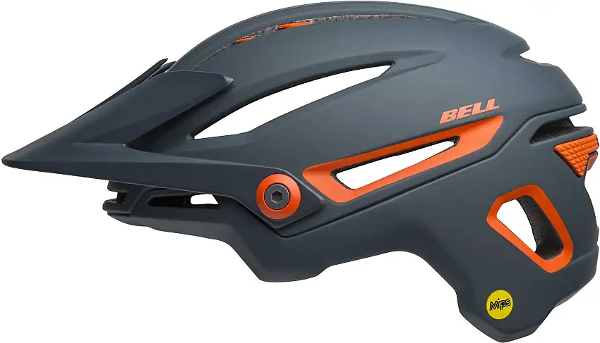 Cykelhjälm Bell Sixer MIPS grå/orange