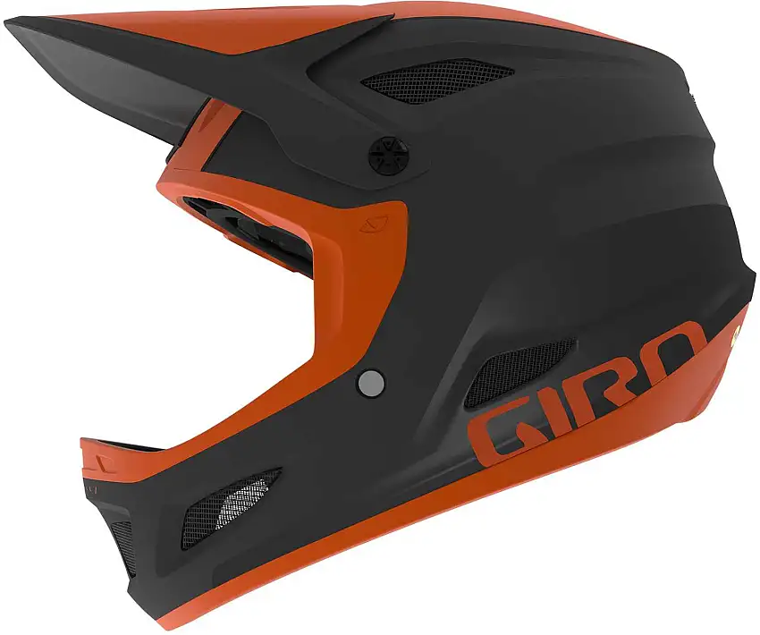 Cykelhjälm Giro Disciple MIPS svart/orange