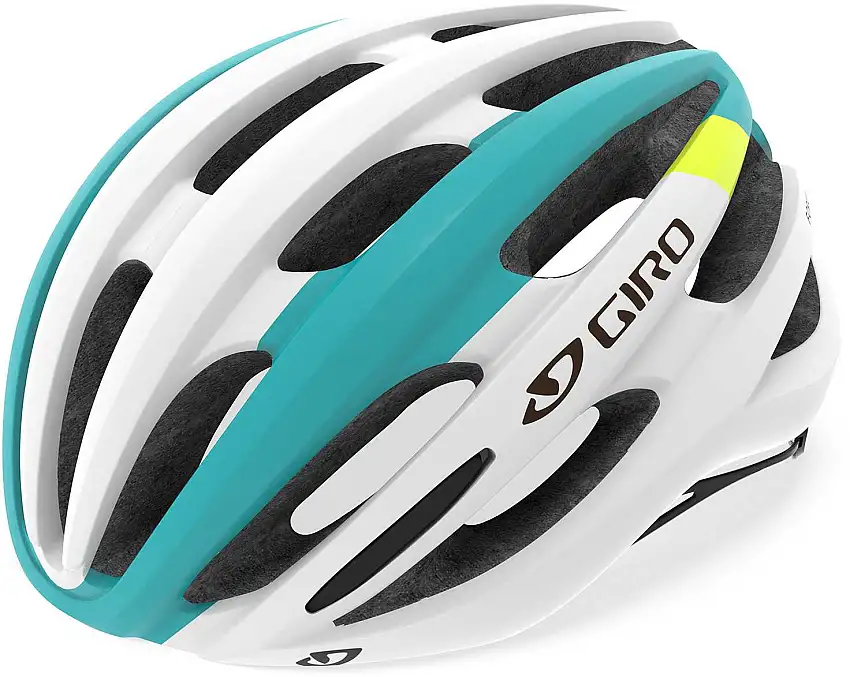 Cykelhjälm Giro Foray MIPS vit/blå