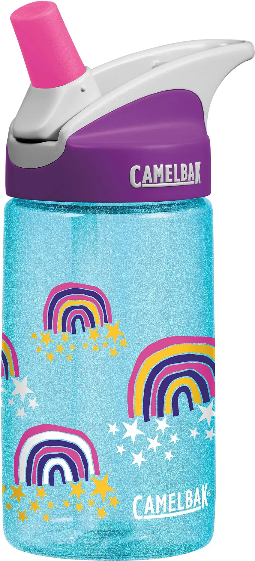Flaska Camelbak Eddy Kids 400 ml blå/lila
