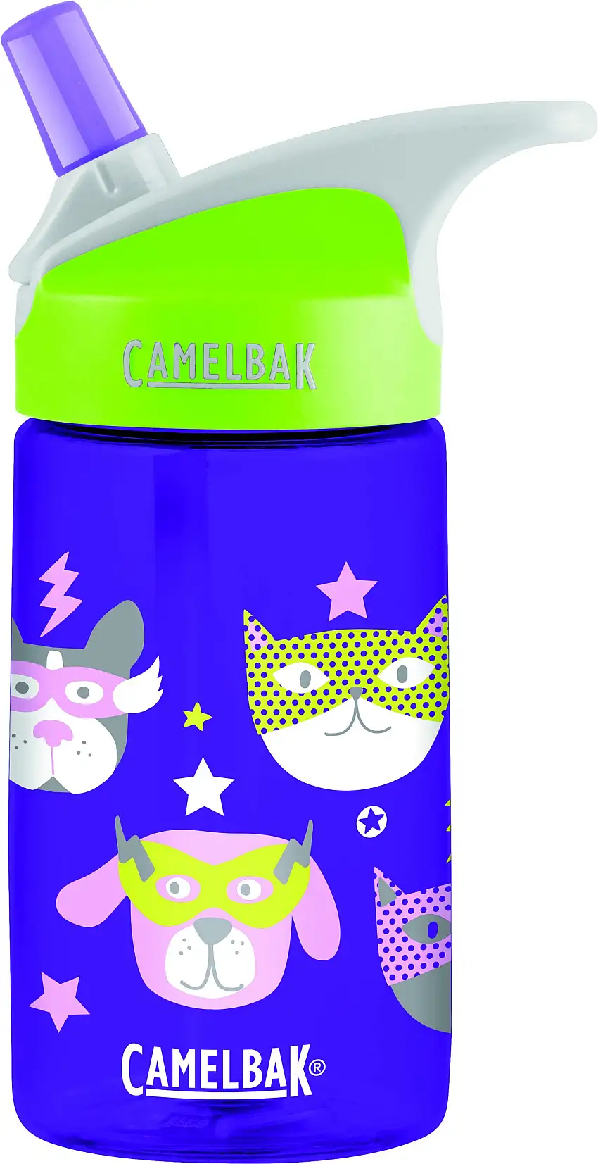 Flaska Camelbak Eddy Kids 400 ml lila/grön