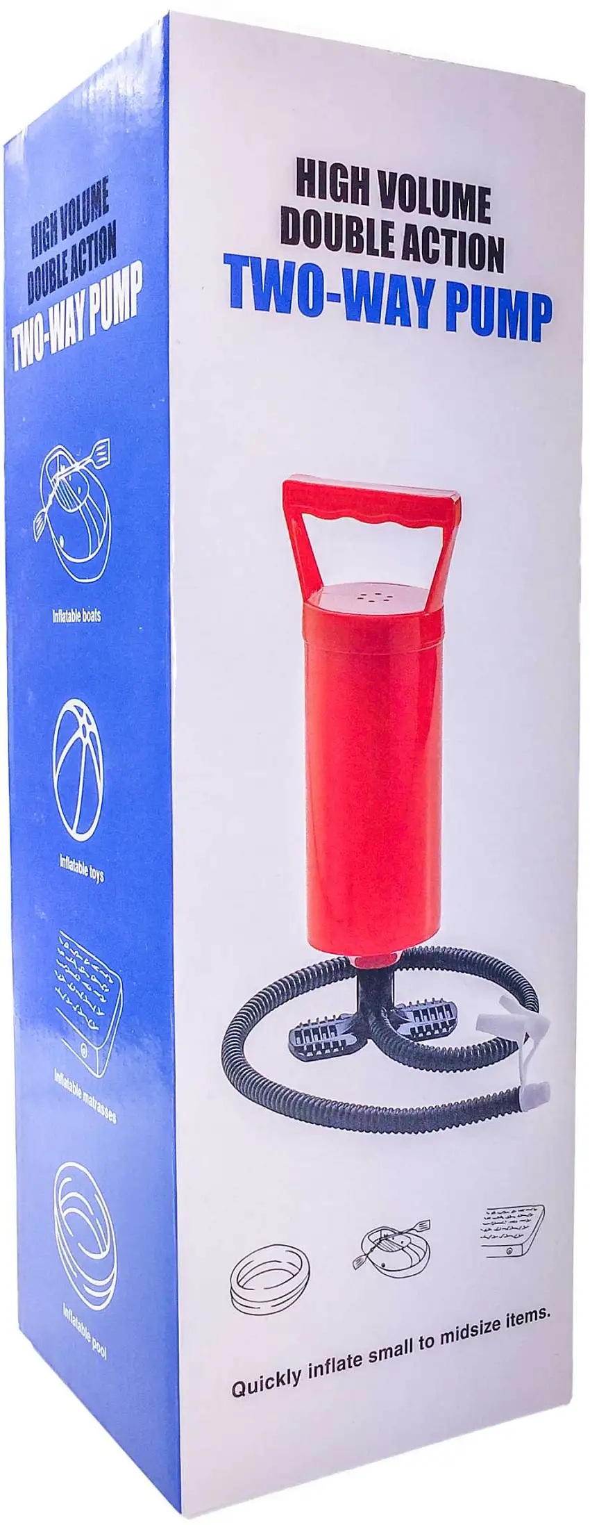 Fotpump Dubbelverkande medium