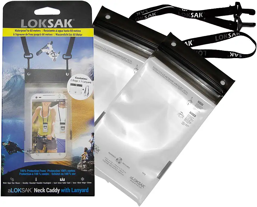 Aloksak Smartphone Xl Inkl Lanyard Vattentäta Fodral 2-P