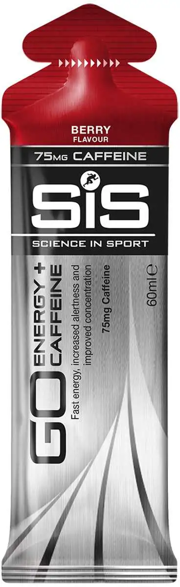 Energigel SIS Go Energy + Caffeine 60 ml bär