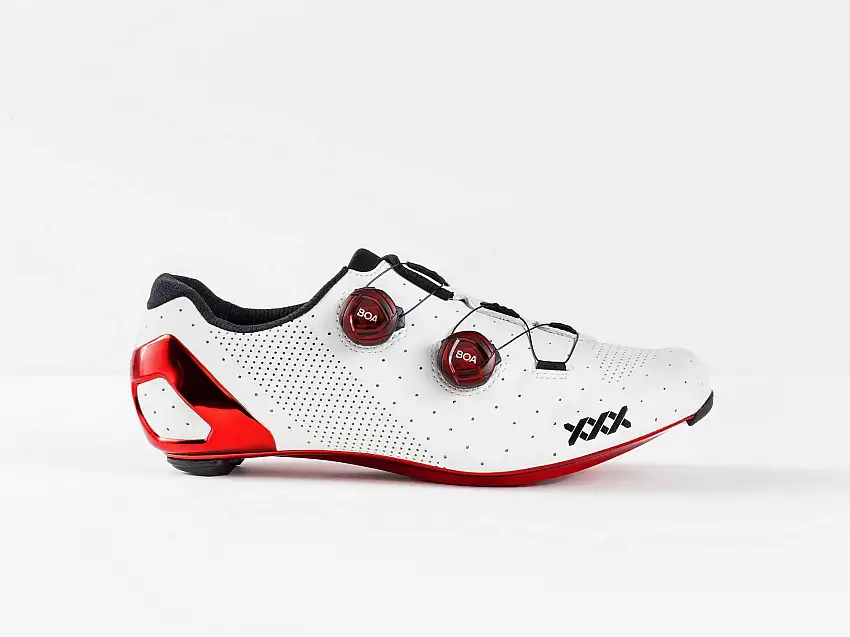 Cykelskor Bontrager XXX Road LTD vit/röd