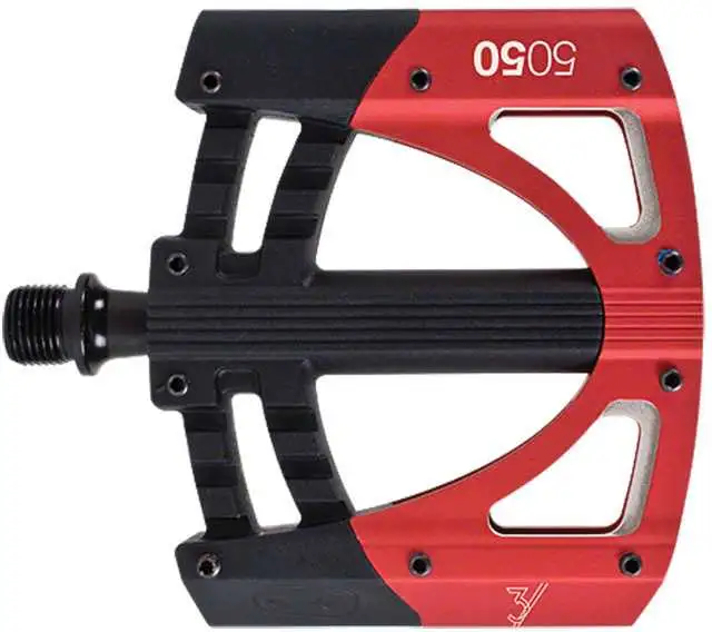 Cykelpedaler Crankbrothers 5050 3 röd/svart