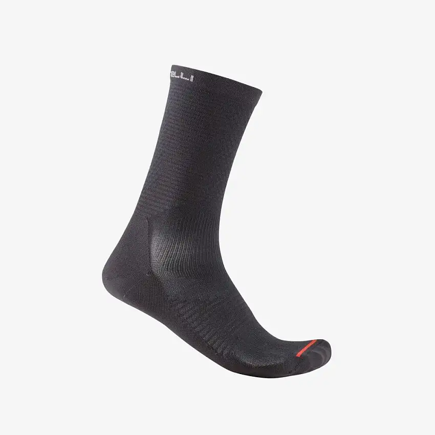 Castelli A/S 18 cykelstrumpor svart