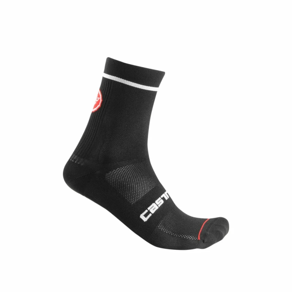 Castelli Entrata 13 cykelstrumpor svart