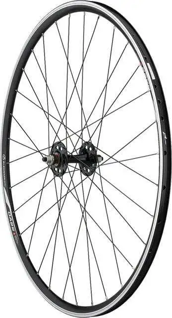 Framhjul Quality Wheels Track Series svart 28" 100 mm Alex DA22