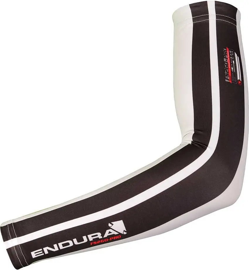 Armvärmare Endura FS260-Pro Print vit