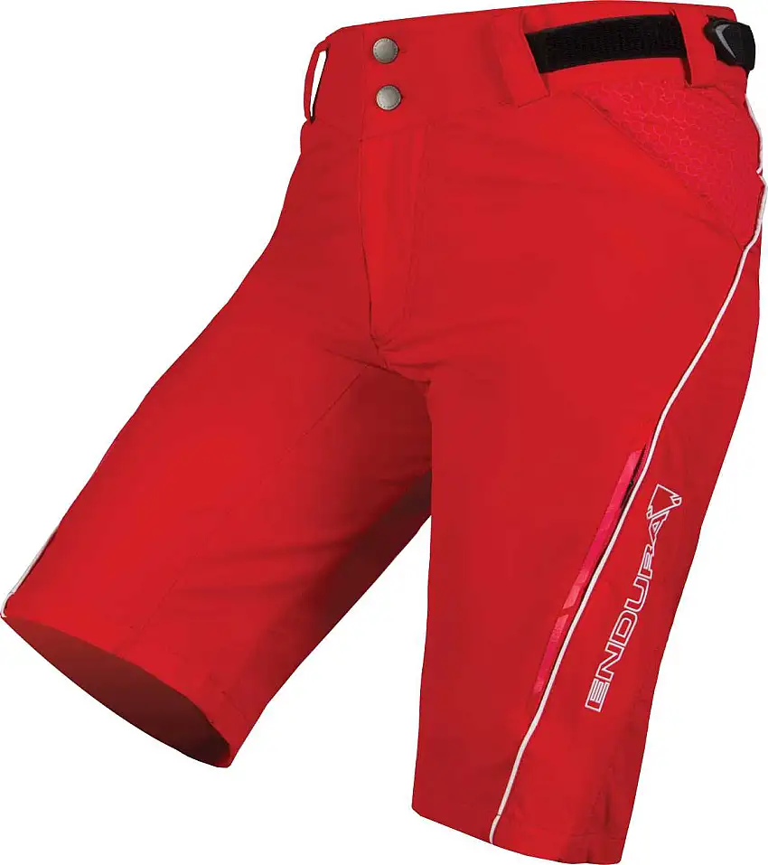 Baggy Shorts Endura Singletrack Lite dam röd