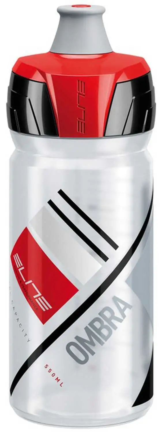 Flaska Elite Ombra 550 ml transparent/röd