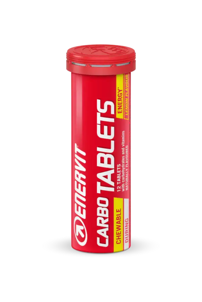 Enervit Sport Chew CarboTablets tuggtabletter lemon 12 st